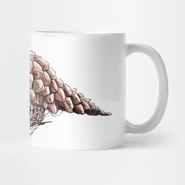 Ground Pangolin by JuicyCreations